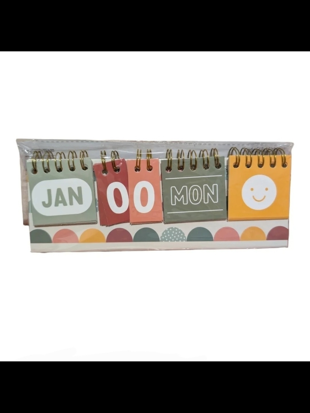 Jot Desk Flip Calendar - Perpetual Desk Calendar NWT